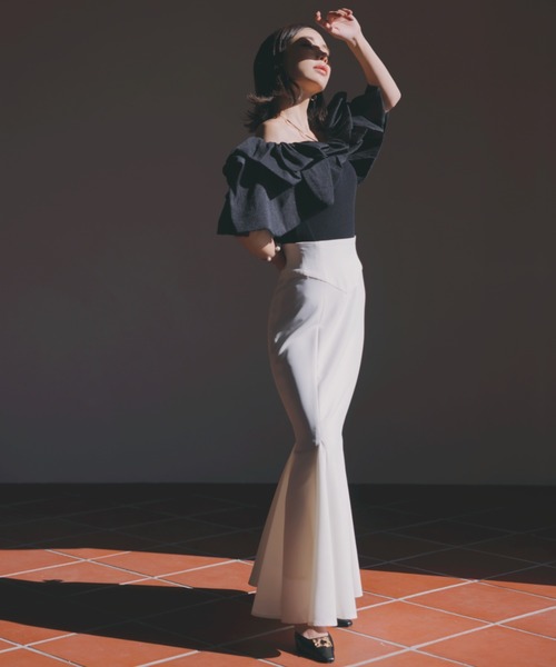 「EIMY ISTOIRE」 スカート M ラベンダー レディース_画像8