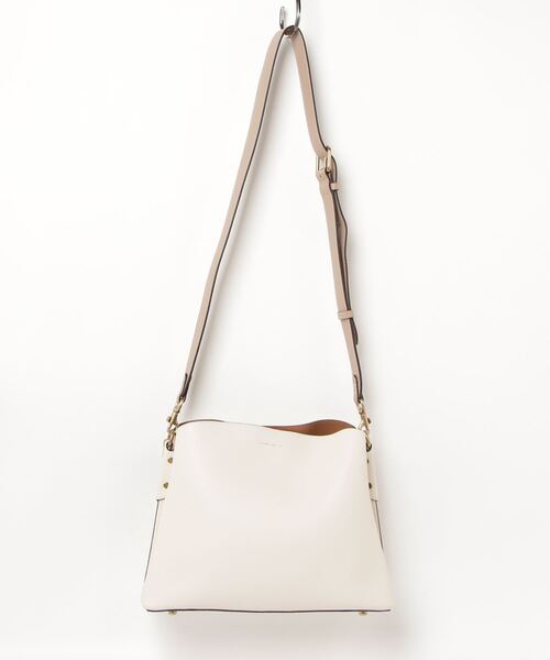 COACH ベージュ/ホワイトレザー 2WAYバッグ COACH（コーチ） 2WAYバッグ - ベージュ レディース : ZOZOTOWN Yahoo
