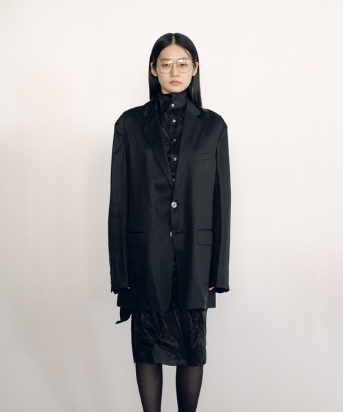 ジャケット テーラードジャケット Notched Lapel Jacket レディース メンズの画像