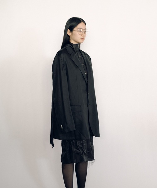 ジャケット テーラードジャケット Notched Lapel Jacket レディース メンズの画像