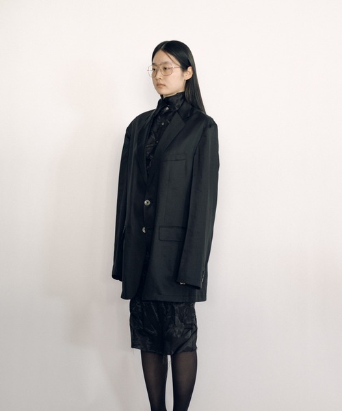 ジャケット テーラードジャケット Notched Lapel Jacket レディース メンズの画像