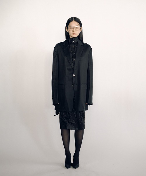 ジャケット テーラードジャケット Notched Lapel Jacket レディース メンズの画像