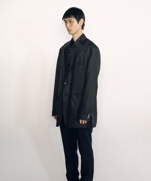 ジャケット テーラードジャケット Notched Lapel Jacket レディース メンズの画像
