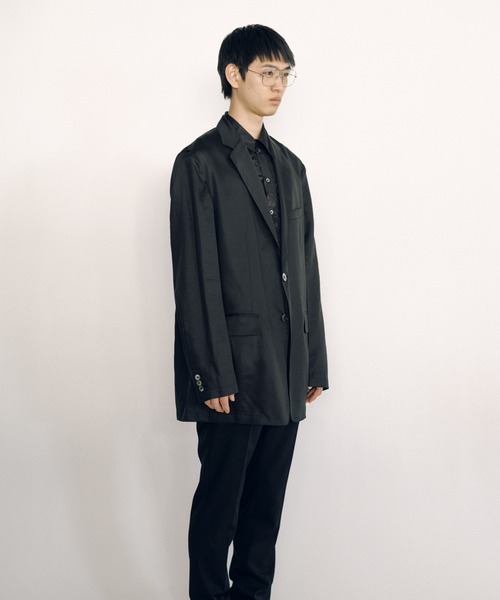 ジャケット テーラードジャケット Notched Lapel Jacket レディース メンズの画像