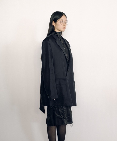 ジャケット テーラードジャケット Notched Lapel Jacket レディース メンズの画像