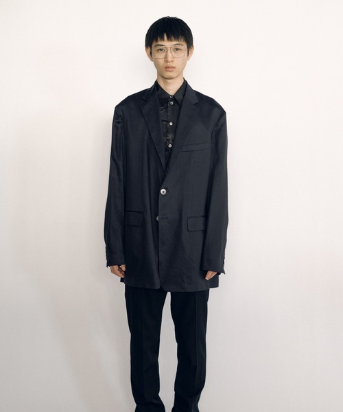 ジャケット テーラードジャケット Notched Lapel Jacket レディース メンズの画像