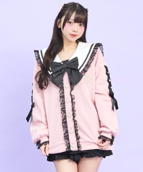 Secret Honey（シークレットハニー） tシャツ セーラーカーディガン