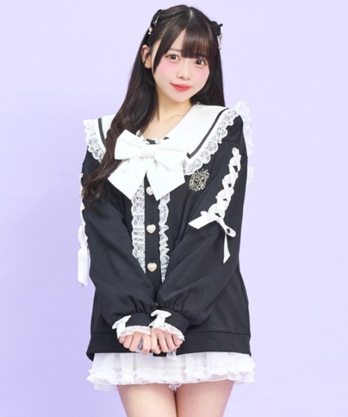 シークレットハニー マリー カーディガン Secret Honey（シークレットハニー） tシャツ セーラーカーディガン