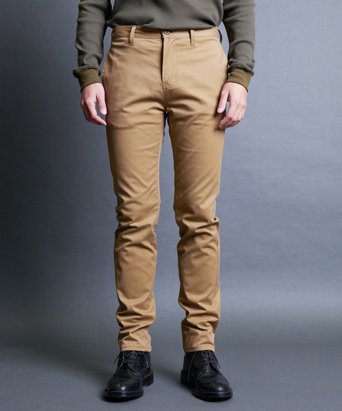 「Magine」 チノパンツ 44 オリーブ メンズ_画像6