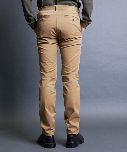 「Magine」 チノパンツ 44 オリーブ メンズ_画像8