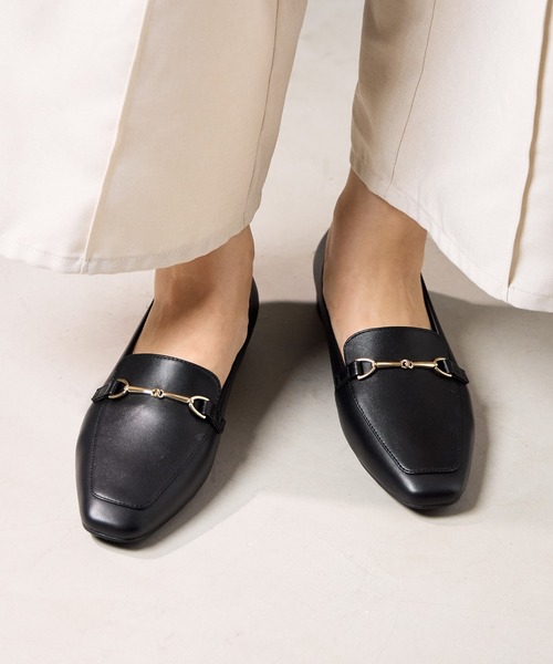 「HIMIKO」 シューズ 22.5cm ダークブラウン レディース_画像9