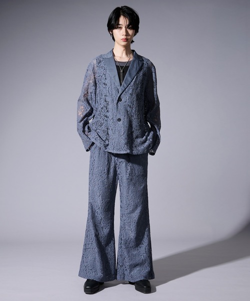 Ellno Loset（エルノロゼット） パンツ コードレースワイドフレア