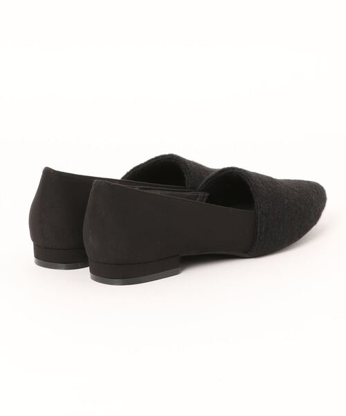 「JELLY BEANS」 フラットパンプス 23.5 ブラック レディース_画像2