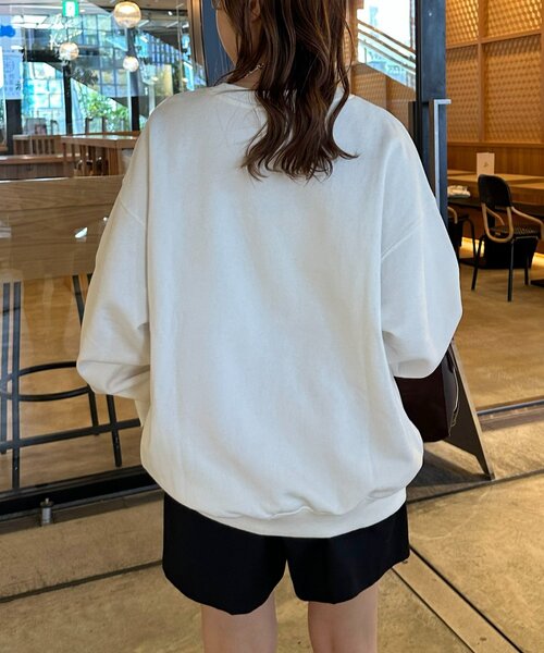 「DISCOAT」 スウェットカットソー FREE ブラウン レディース_画像5