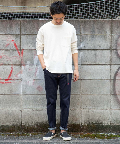 「Gramicci」 デニムパンツ MEDIUM ネイビー メンズ_1
