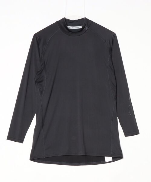 Champion（チャンピオン） 7分袖Tシャツ L ブラック メンズ : ZOZOTOWN