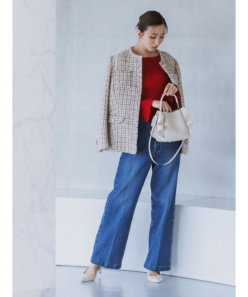 「CELFORD」 デニムパンツ 36 ブルー レディースの画像