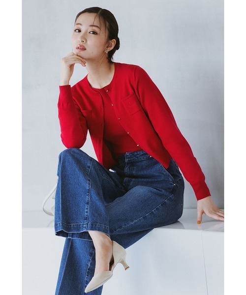 「CELFORD」 デニムパンツ 36 ブルー レディースの画像