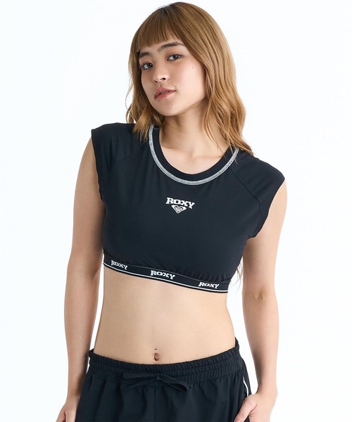 ROXY（ロキシー） スポーツブラ レディース 半袖 Tシャツ 水陸両用