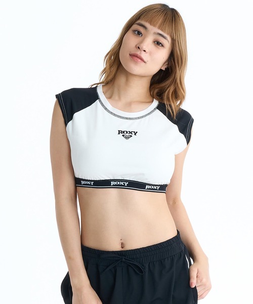 ROXY（ロキシー） uvカット スポーツブラ レディース 半袖 Tシャツ