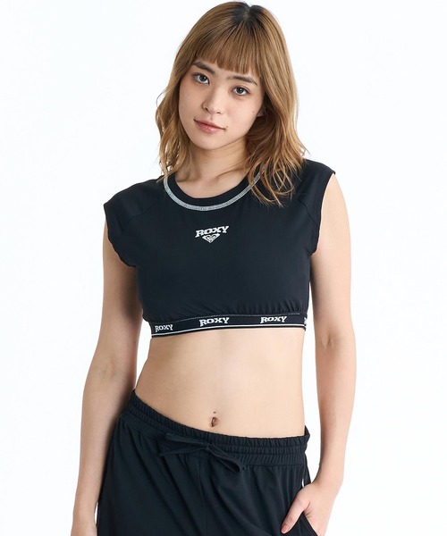ROXY（ロキシー） uvカット スポーツブラ レディース 半袖 Tシャツ