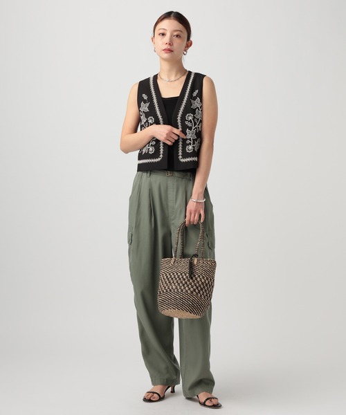 美品⭐︎ ザ バグマティ スクエア アバカカゴバッグ ショルダー The Bagmati（ザバグマティ） かごバッグ カゴバッグ 「Bagmati