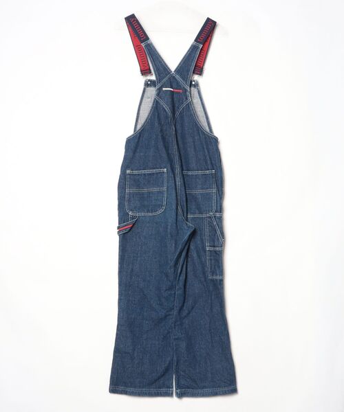 「TOMMY JEANS」 オーバーオール S ブルー レディース_画像2