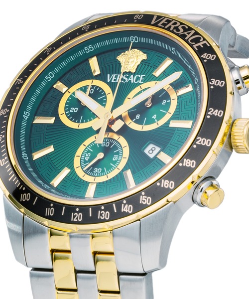 VERSACE（ヴェルサーチェ） アナログ腕時計 - ゴールド メンズ