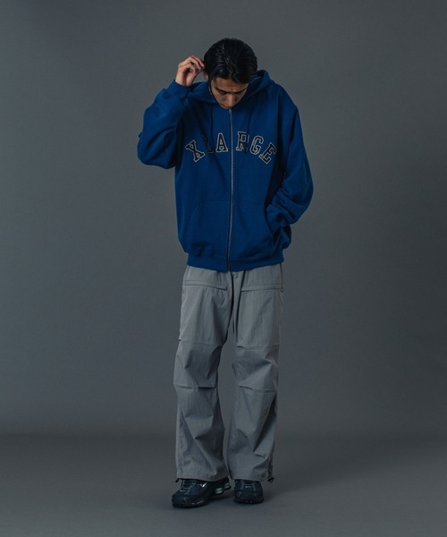 XLARGE（エクストラ ラージ） ジップアップパーカー L ブラック メンズ