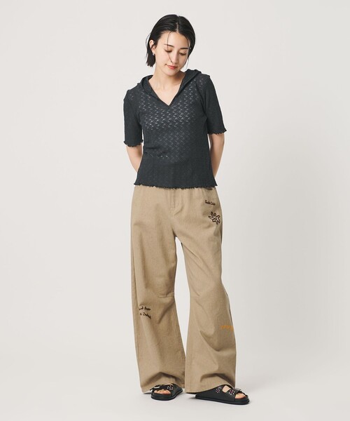 BEAUTY＆YOUTH UNITED ARROWS tシャツ 半袖 レース ショートスリーブ