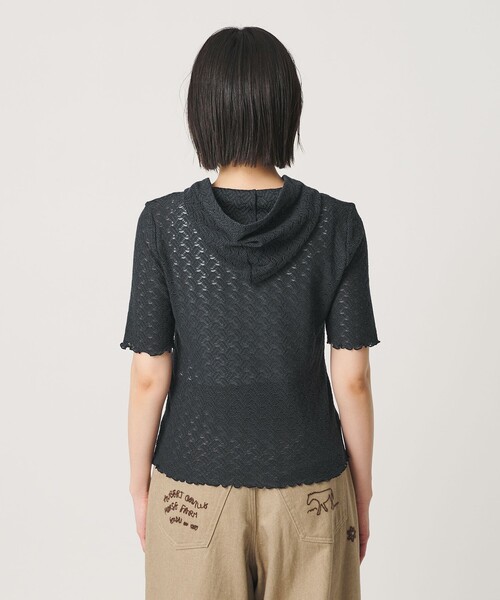 United Arrows H BEAUTY&YOUTHレース ショートスリーブ BEAUTY＆YOUTH UNITED ARROWS tシャツ 半袖 レース ショートスリーブ