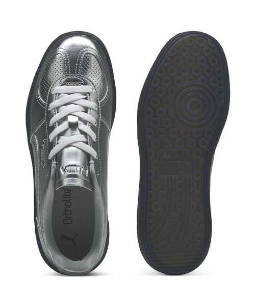 「PUMA」 ローカットスニーカー 25.0cm シルバー系その他 レディース_画像5