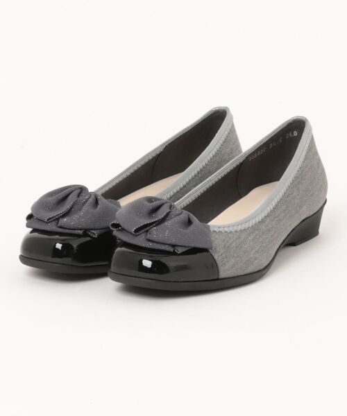 パンプス 「Bridget Birkin Walk」ラメリボンウォーキングパンプス (55222B)