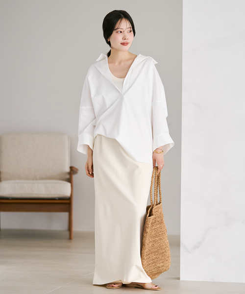 ブラウス シャツ R’IAM FEMME シャツ レディースの画像