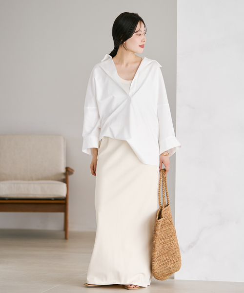 ブラウス シャツ R’IAM FEMME シャツ レディースの画像