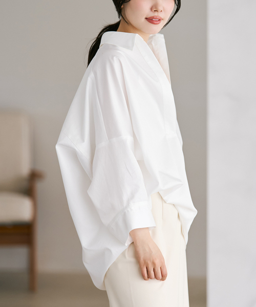 ブラウス シャツ R’IAM FEMME シャツ レディースの画像