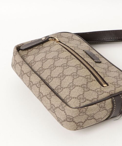 GUCCI（グッチ） GGスプリーム GG柄 ショルダーバッグ - ベージュ