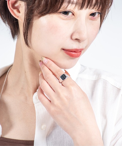 指輪 リング 「TOMWOOD/トムウッド」ブルーホークアイ リング　KAY RING BLUE HAWKEYE メンズ レディースの画像