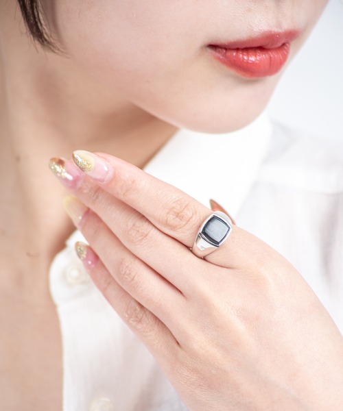 指輪 リング 「TOMWOOD/トムウッド」ブルーホークアイ リング　KAY RING BLUE HAWKEYE メンズ レディースの画像