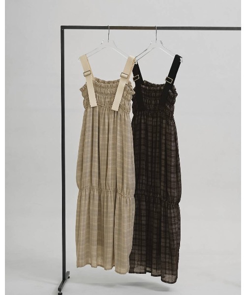 TODAYFUL トゥデイフル todayful ワンピース Check Jacquard Dress