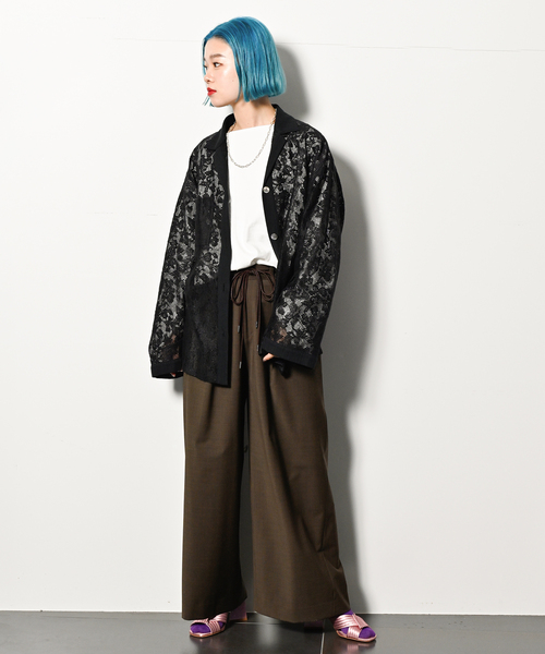 「CITYSHOP」 長袖ブラウス FREE ベージュ レディース_画像7