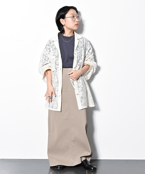 「CITYSHOP」 長袖ブラウス FREE ベージュ レディース_画像8