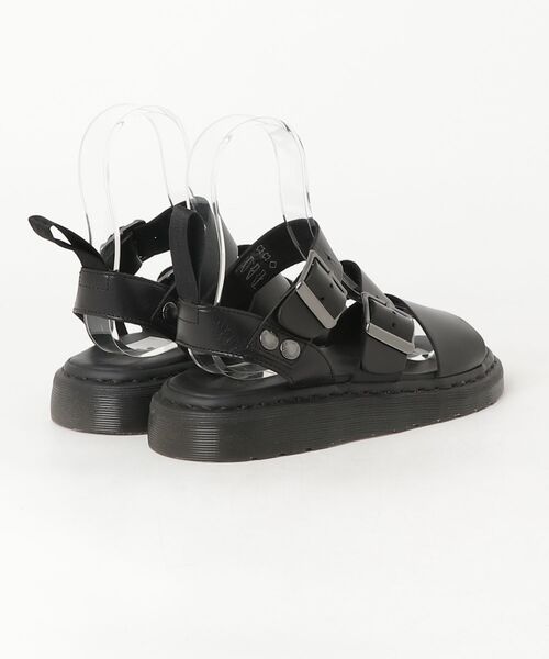 Dr.Martens ドクターマーチン サンダル メンズ 42 レザー ブラック Dr.Martens（ドクターマーチン） サンダル - ブラック メンズ