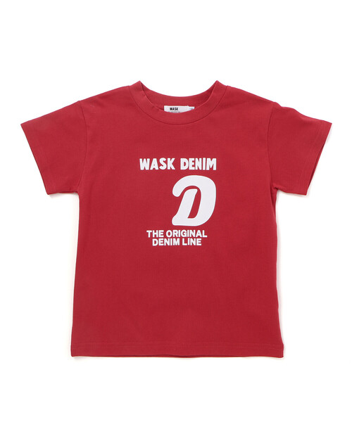 WASK（ワスク） tシャツ アーカイブロゴ プリントTシャツ キッズ 子供