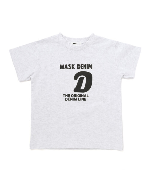 WASK（ワスク） tシャツ アーカイブロゴ プリントTシャツ キッズ 子供
