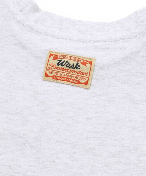 WASK（ワスク） tシャツ アーカイブロゴ プリントTシャツ キッズ 子供