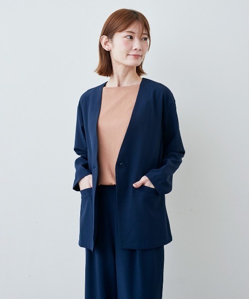 IEDIT（イディット） セットアップ 接触冷感・吸汗速乾・UVカット