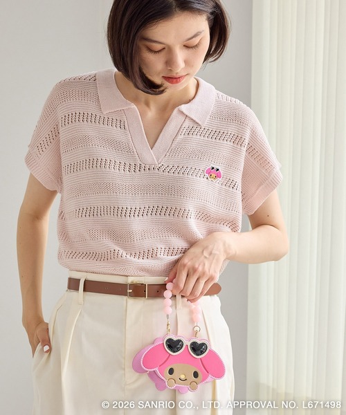 サマーニット ニット セーター 「サンリオキャラクターズ×ROPE' PICNIC
