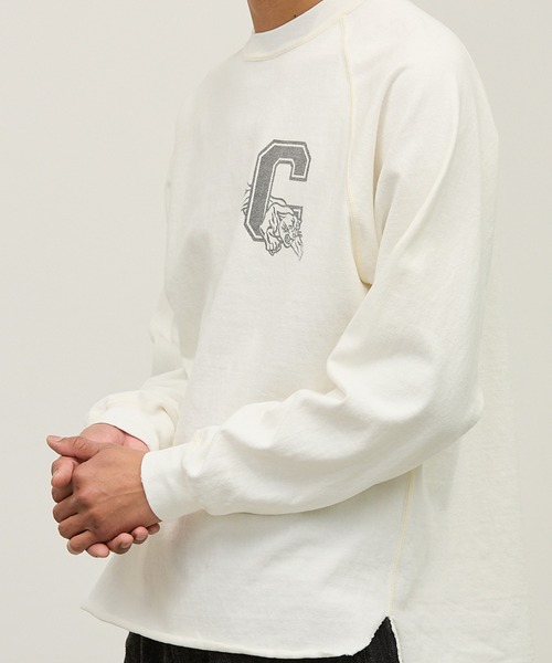 REMI RELIEF（レミ レリーフ） tシャツ 8/-天竺ラグランロンT(C