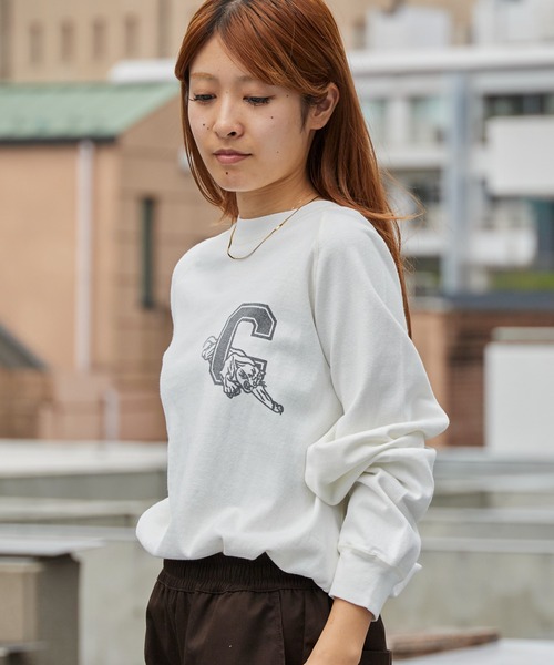 REMI RELIEF（レミ レリーフ） tシャツ 8/-天竺ラグランロンT(C